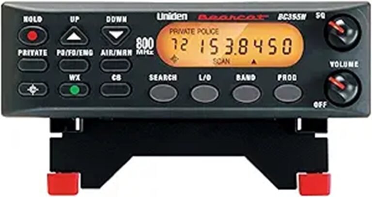 uniden bc355n scanner review