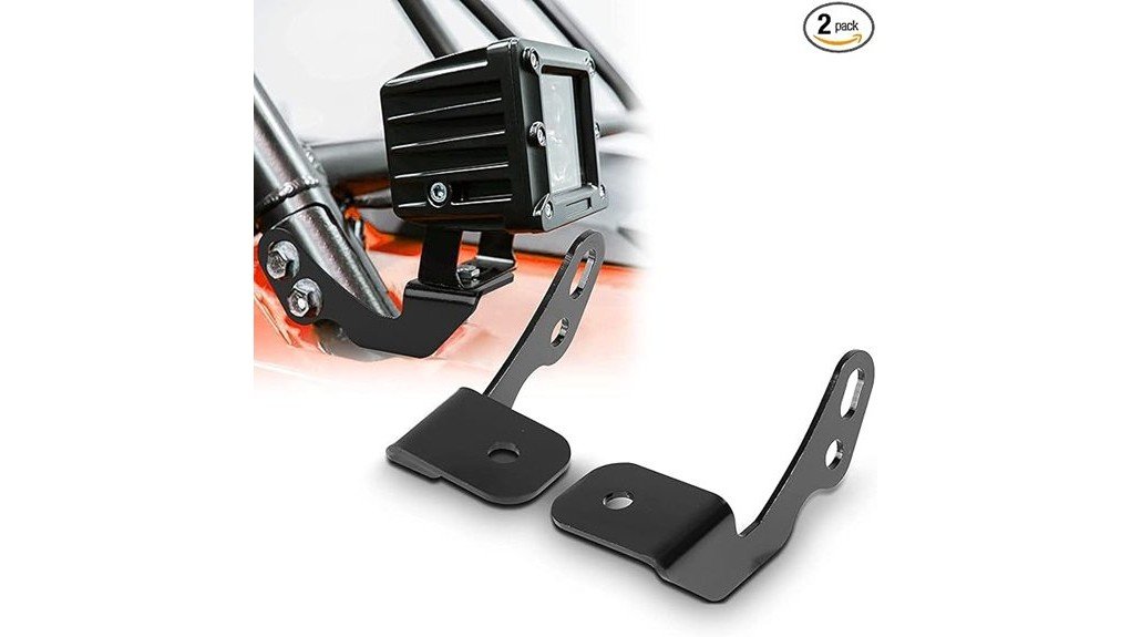 utv pod light brackets review