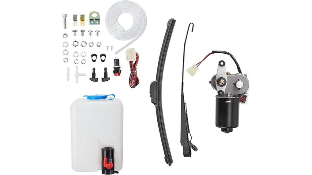 utv windshield washer pump