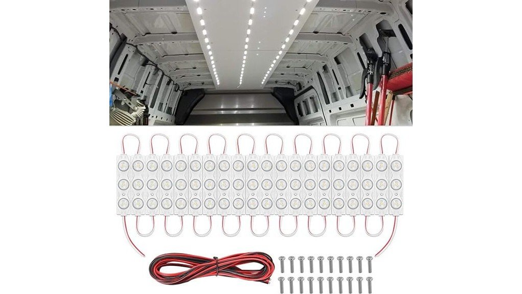 van interior light review