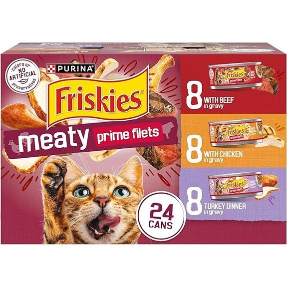 Purina Friskies Gravy Wet Cat Food Variety Pack