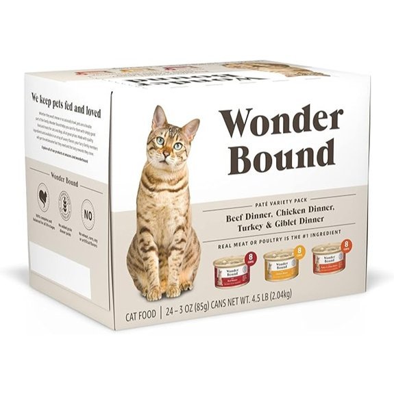 Wonder Bound Wet Cat Food Variety Pack (24-Pack)