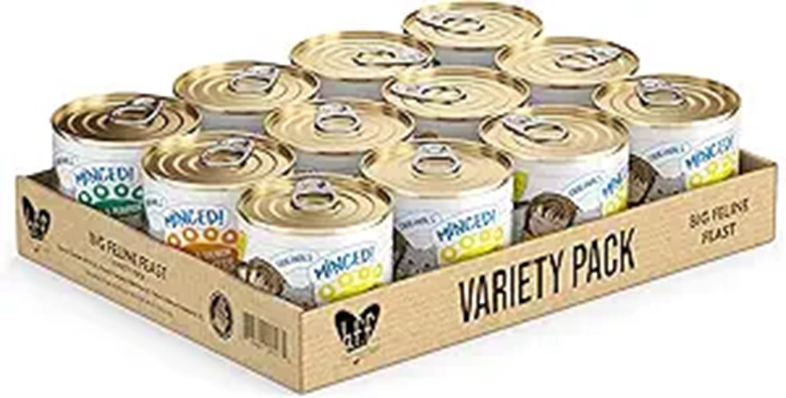 Weruva BFF Minced Wet Cat Food Variety Pack