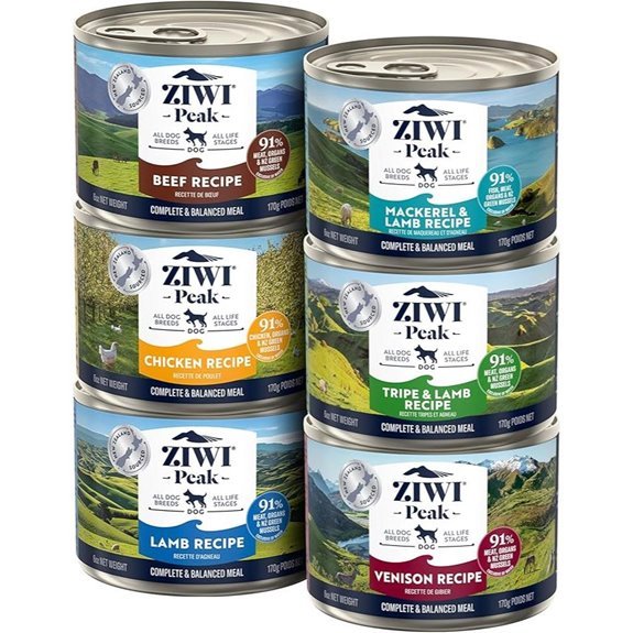 ZIWI Peak Wet Dog Food Variety Pack (6 Pack)