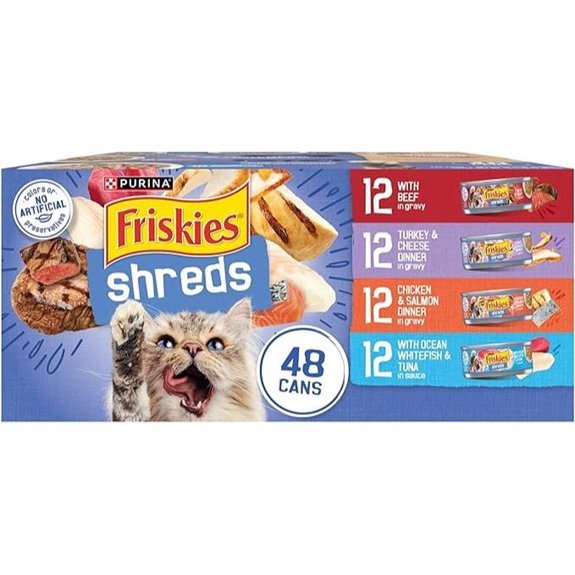 Purina Friskies Wet Cat Food Variety Pack (48 ct)