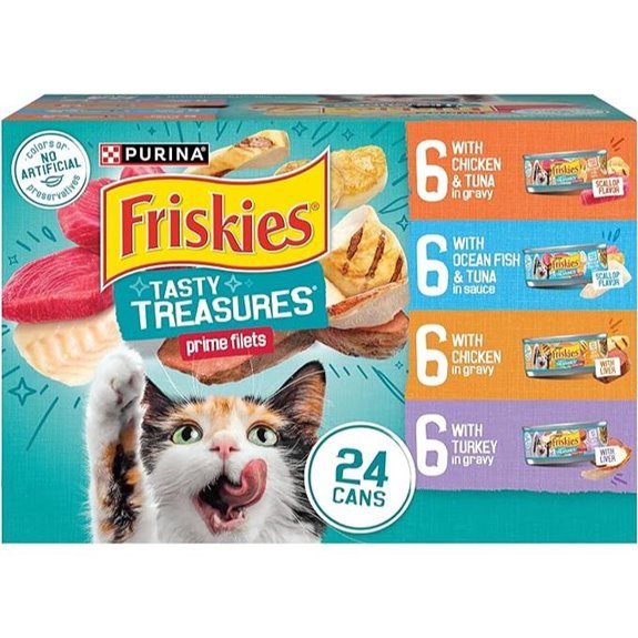 Purina Friskies Wet Cat Food Variety Pack (24 Cans)