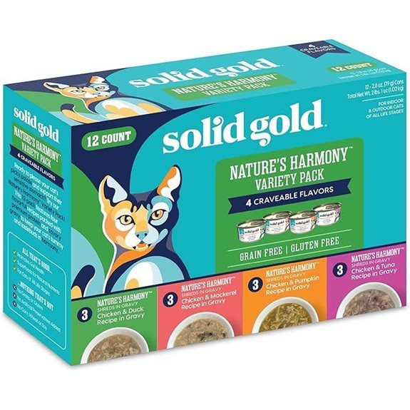 Solid Gold Wet Cat Food Variety Pack (12ct)