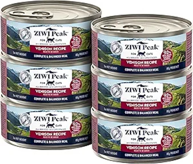 ZIWI Peak Wet Cat Food with Venison (Case of 6)