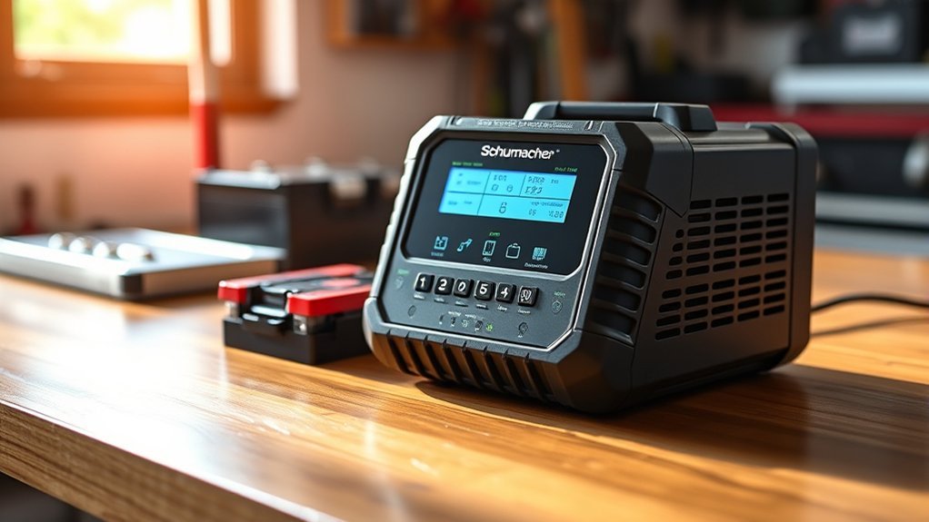 versatile battery maintenance charger