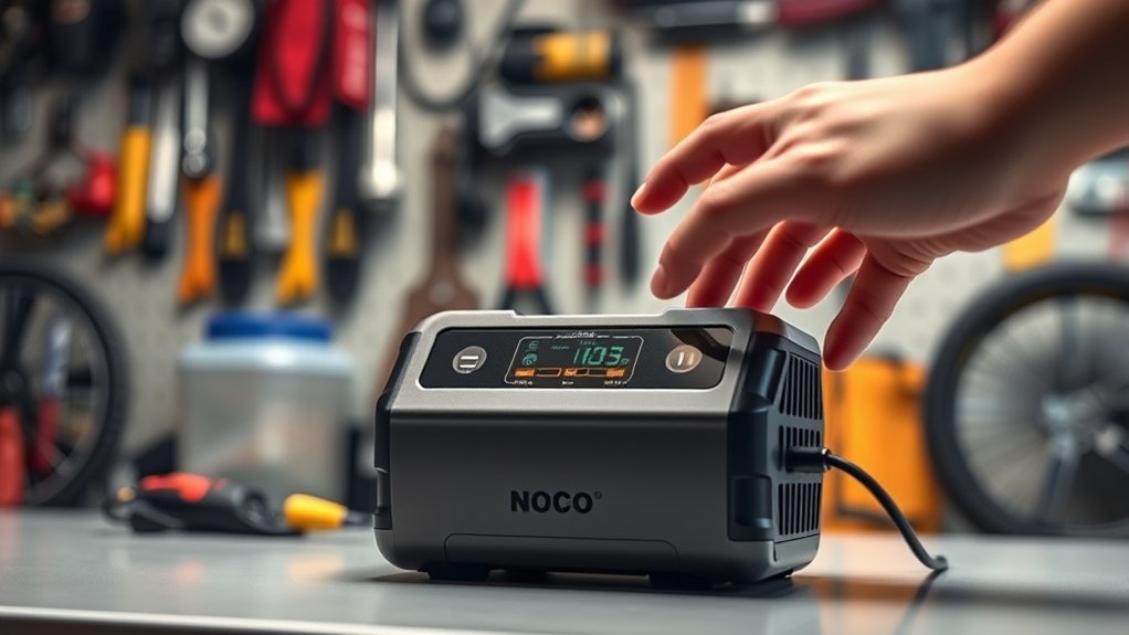 versatile compact battery charger