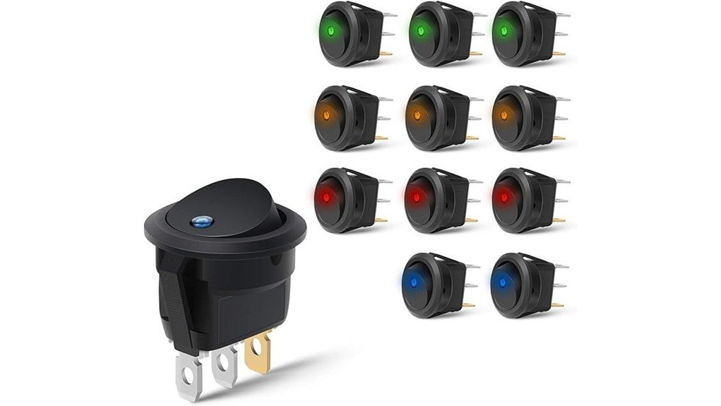 versatile led switch functionality