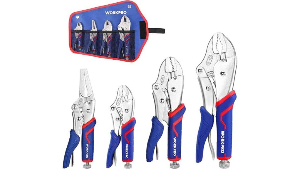 versatile locking pliers set