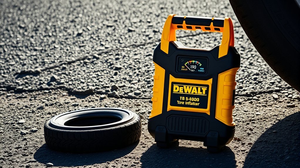 versatile portable tire inflator