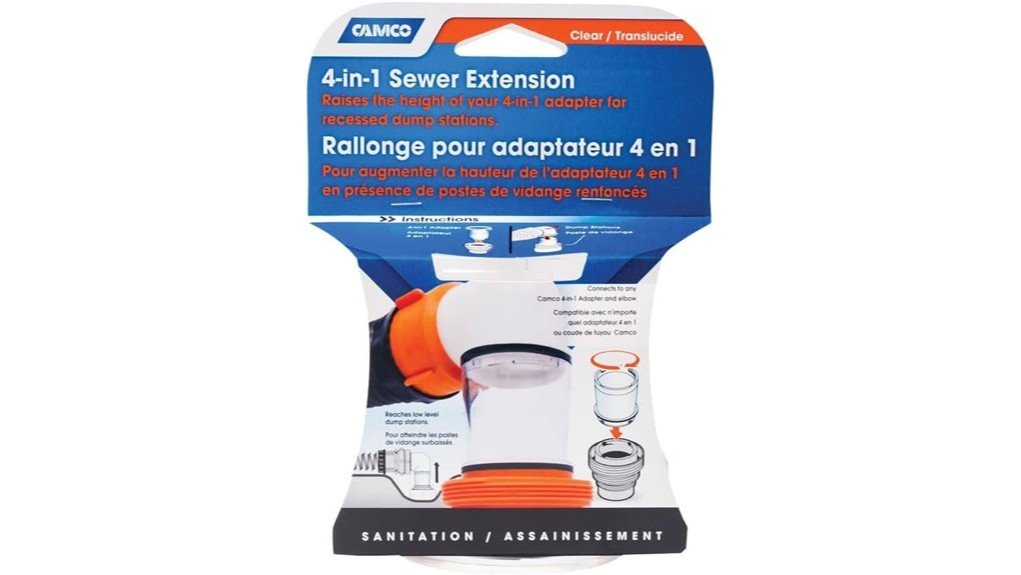 versatile sewer extension tool