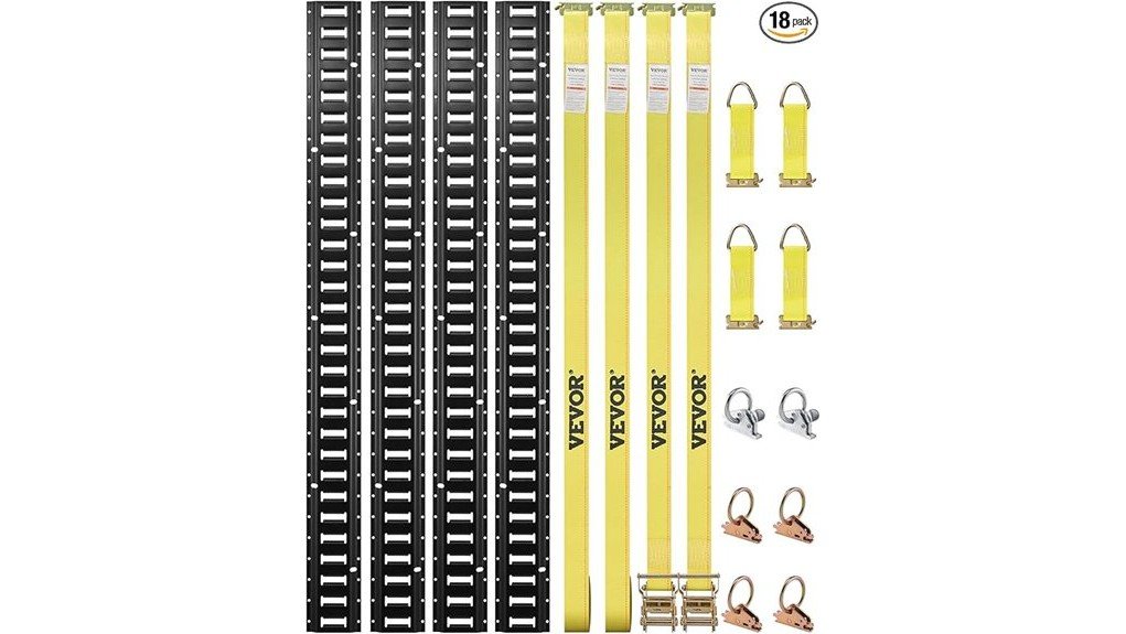 vevor e track tie down kit