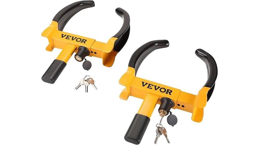 vevor wheel clamp review