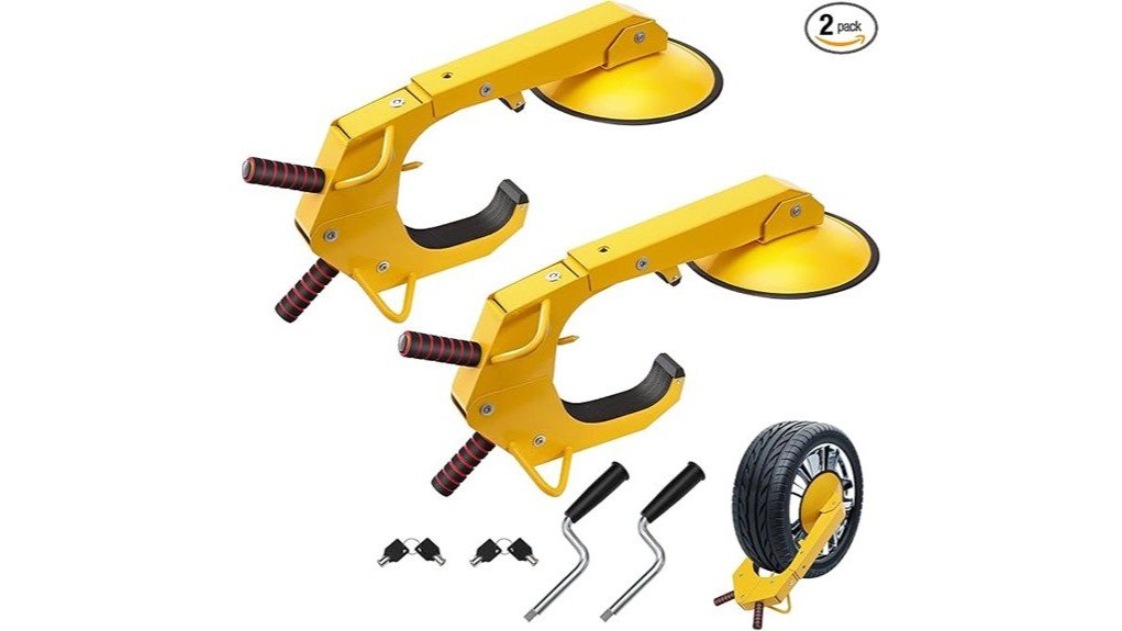 vevor wheel lock clamp