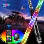 vibrant led whip lights