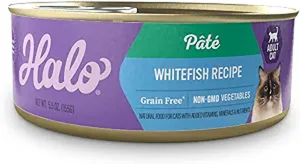 Halo Wet Cat Food Whitefish Recipe (Pack of 12)