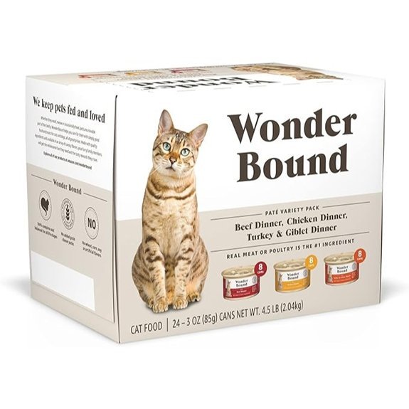 Wonder Bound Wet Cat Food Variety Pack (24 Pack)