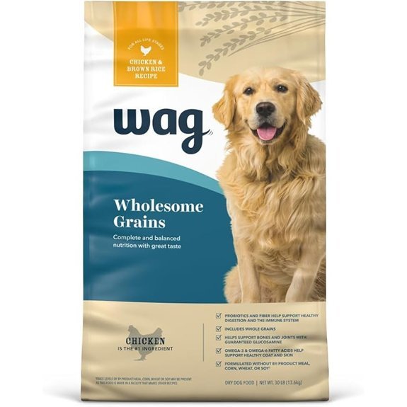 Wag Wholesome Grains Dry Dog Food with Chicken