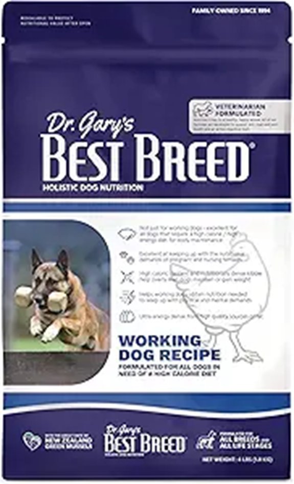 Best Breed Working Dog Diet - 4lbs