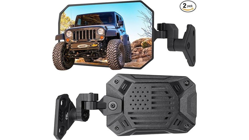 wrangler mirrors visibility durability