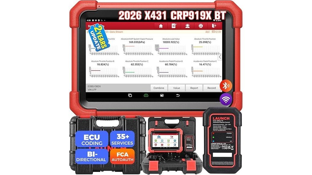 x431 crp919xbt scanner review