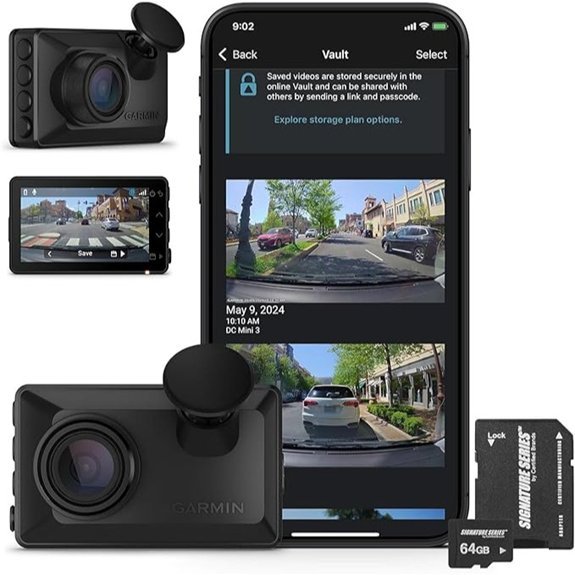 Garmin Dash Cam X110 1080p HD Camera