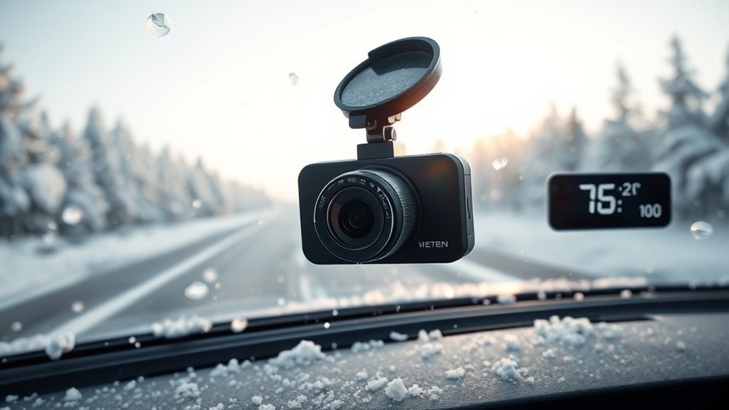 cold weather dash cam considerations