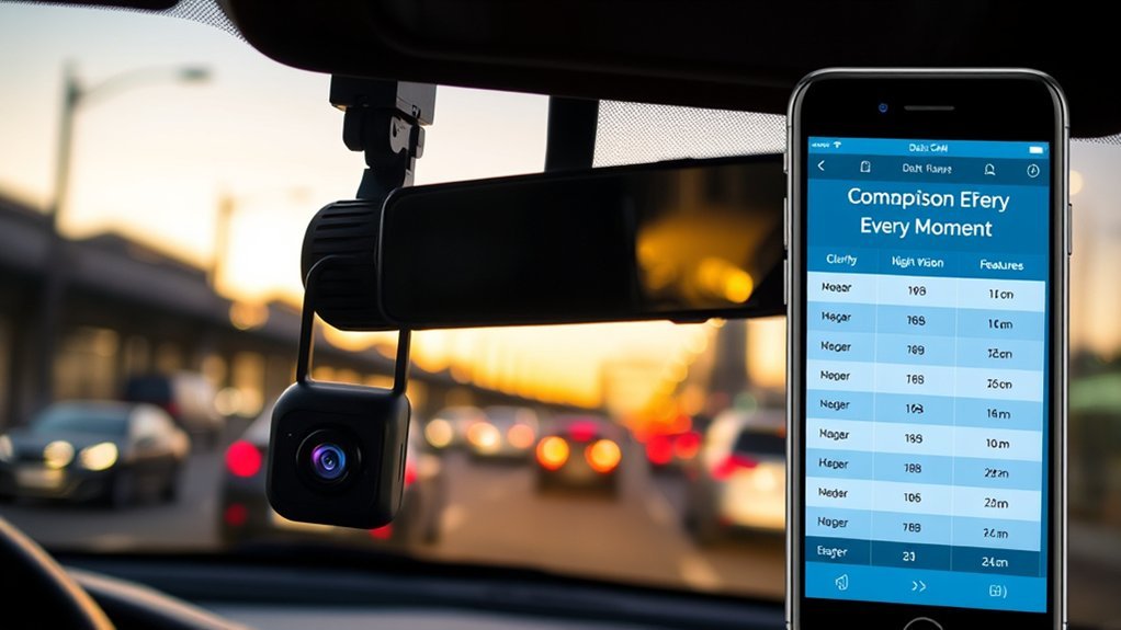 essential dash cam features