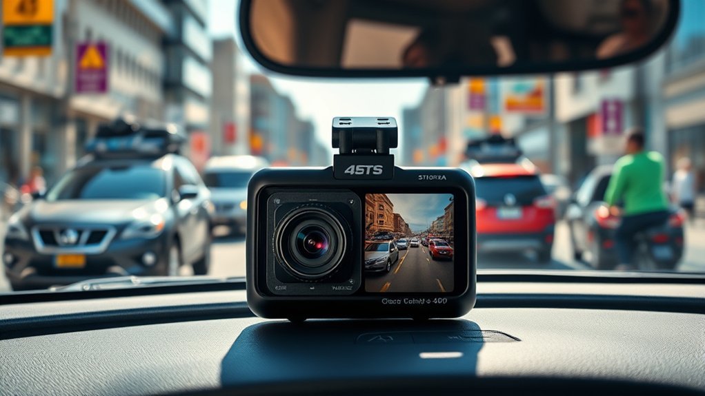 essential dual 4k dash cam