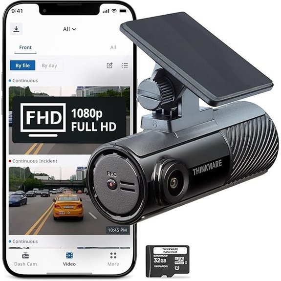 Thinkware F70 PRO Dash Cam 1080P FHD