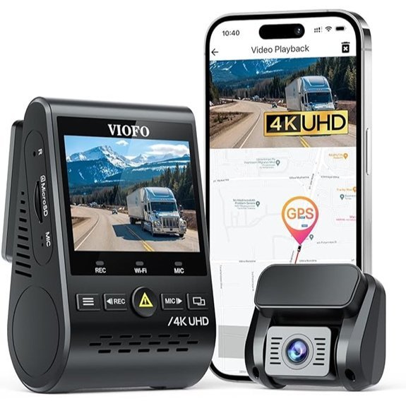 VIOFO A129 Pro Duo 4K Dual Dash Cam