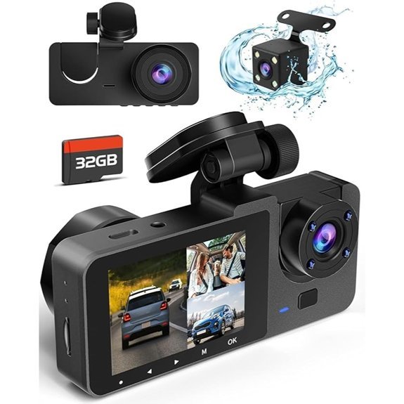 4K Dash Camera for Cars with Night Vision
