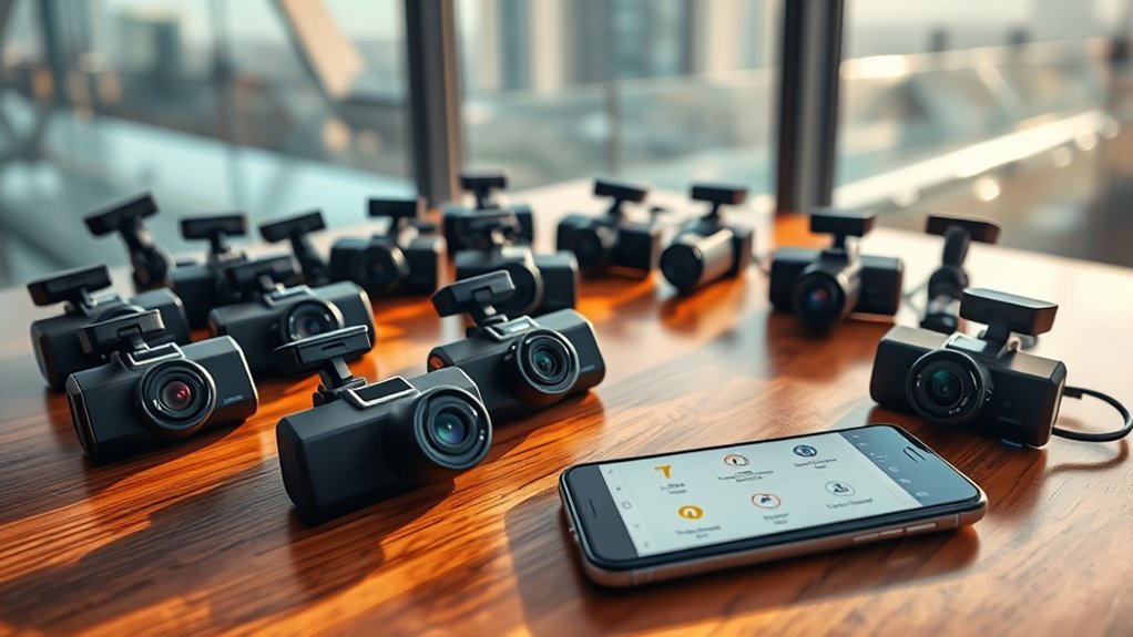 key features for dash cams