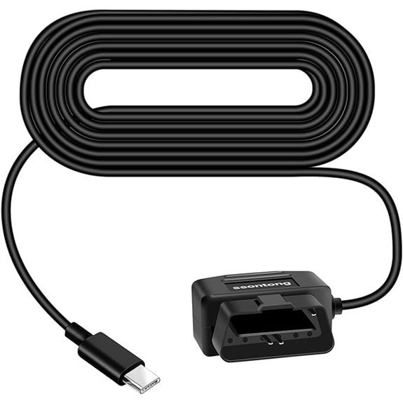 ssontong OBD2 Power Cable for Dash Camera