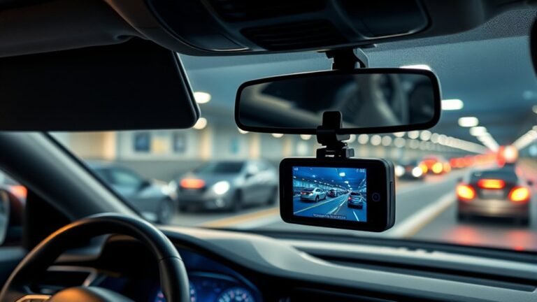 radar enabled parking dash cams