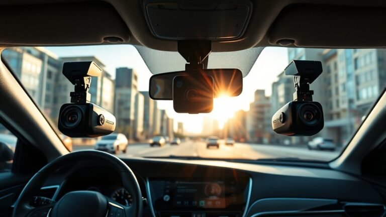 three channel dash cams