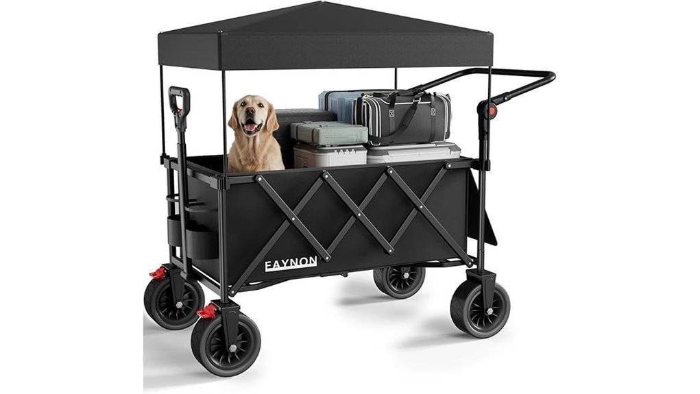 collapsible wagon with canopy collapsible wagon with canopy