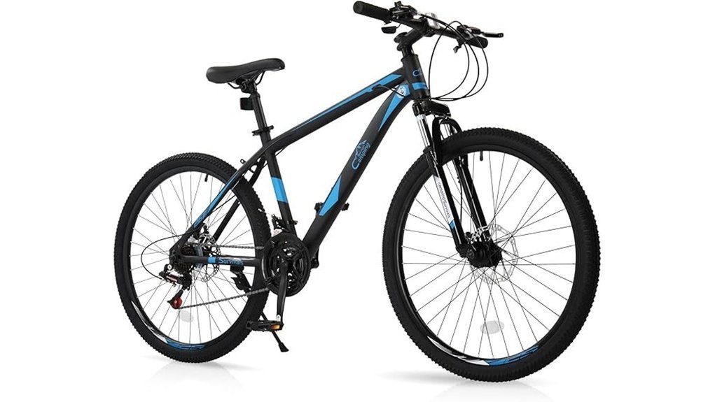 21 speed disc brake mountain bike