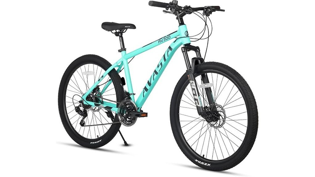 21 speed dual disc mountain bike