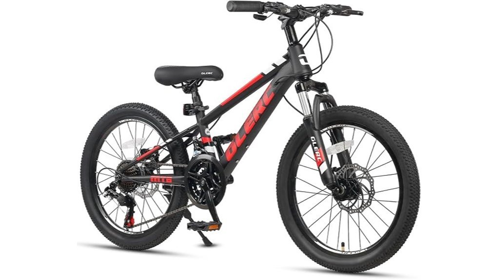 21 speed kids mountain bike