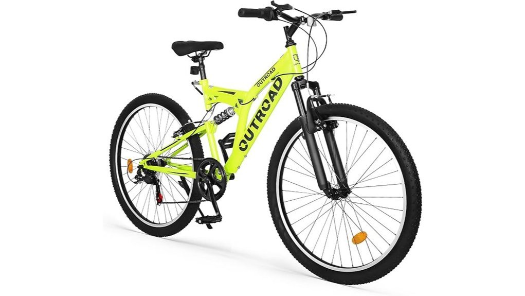 26 inch full suspension bike