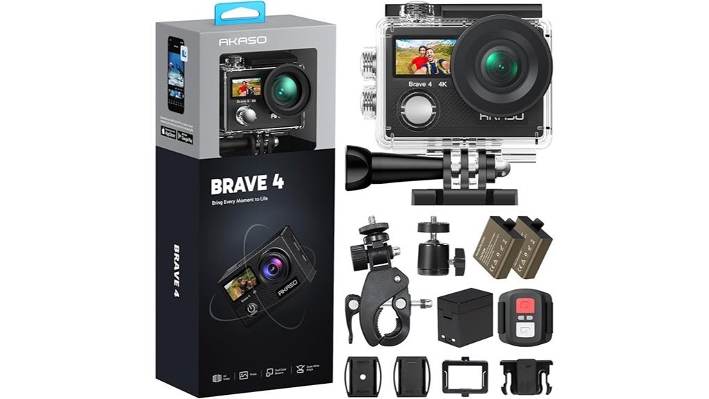 4k action camera bundle