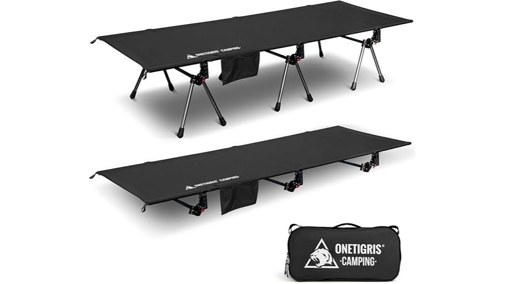 adjustable camping cot extender