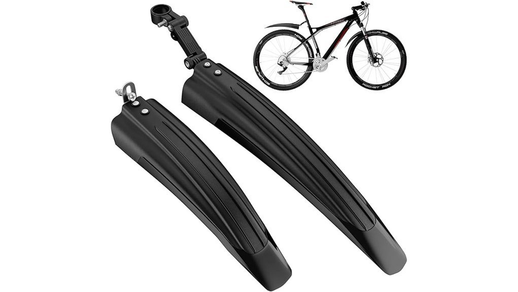 adjustable fender set bicycles