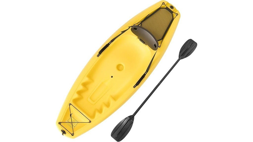 adjustable footrest kayak paddle