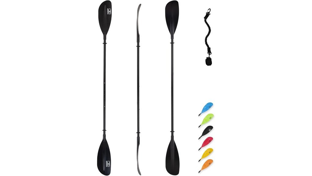 adjustable kayak paddle leash