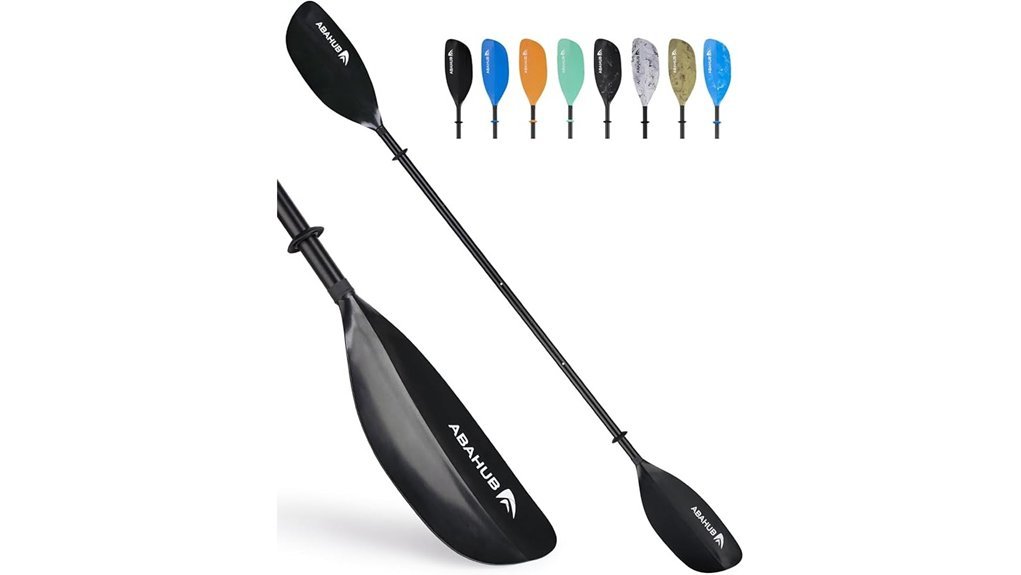 adjustable kayak paddle length